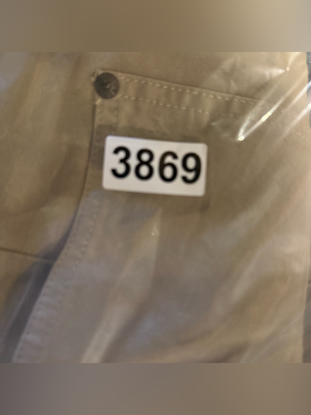 J Crew Carpenter Painter Canvas Pants Womens 28 tan High Rise Wide Baggy Cotton - Picture 16 of 16